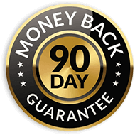 90-DAYS 100% MONEY BACK GUARANTEE